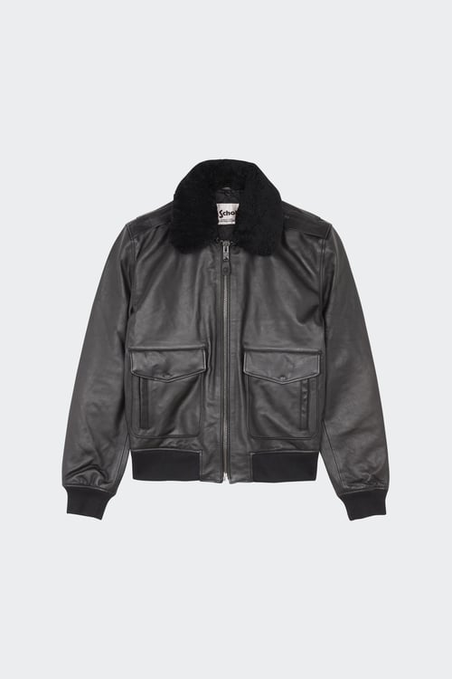 SCHOTT Jacket Black