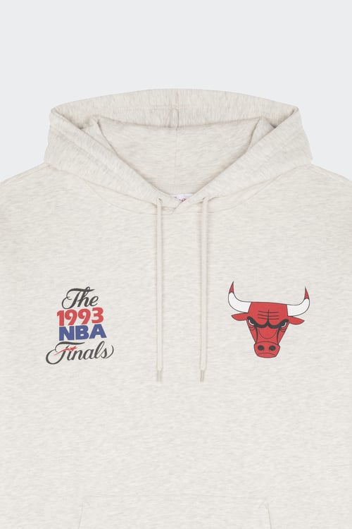 MITCHELL & NESS Hoodie Gris