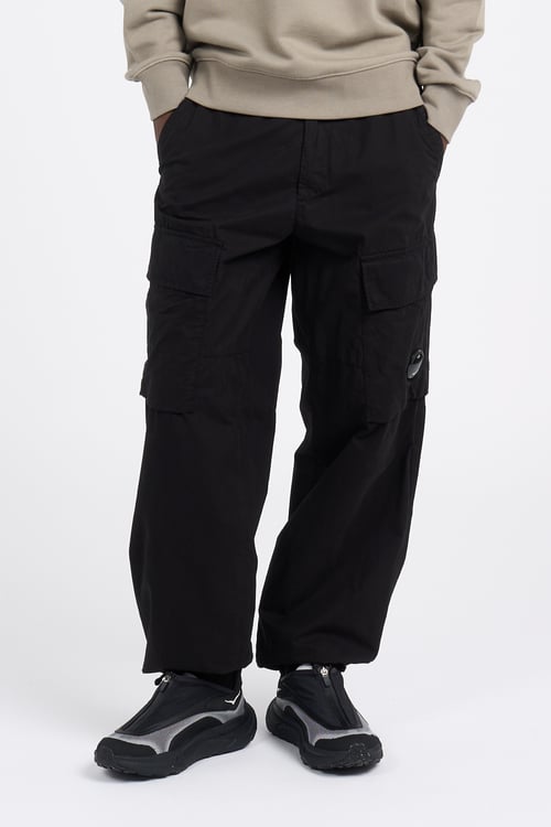 C.P. COMPANY Pantalon cargo Noir