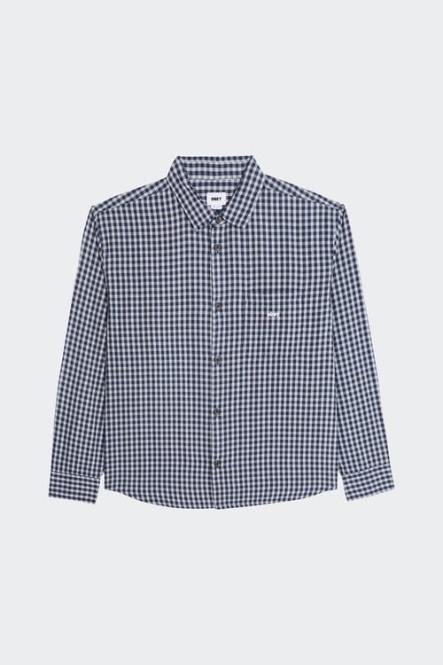 OBEY Chemise Bleu