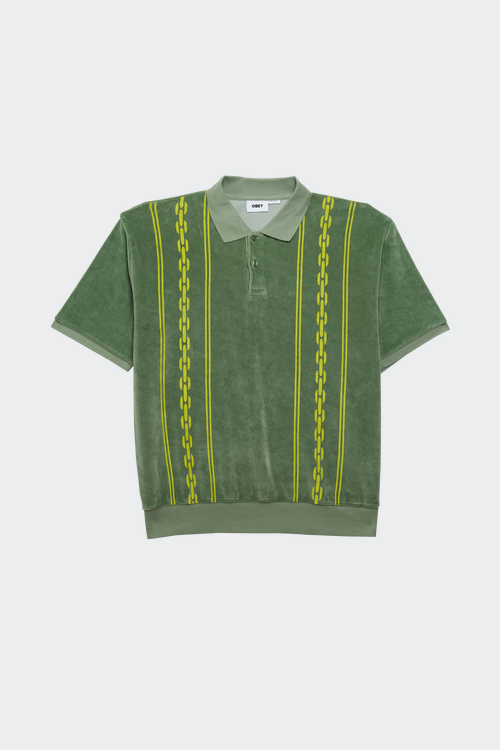 OBEY polo Vert