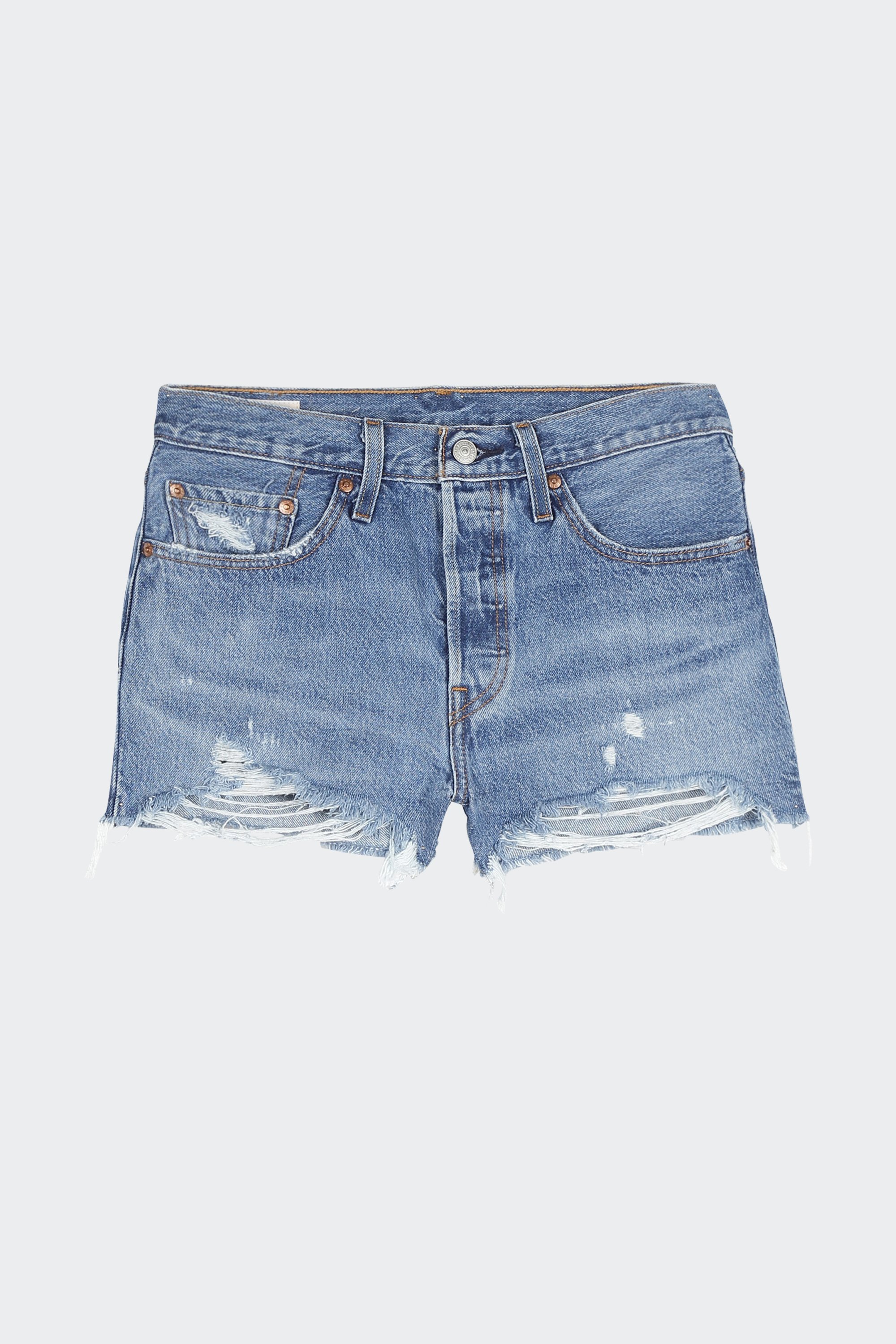 Short court en denim délavé | Bleu by LEVI'S Short court en denim délavé Bleu