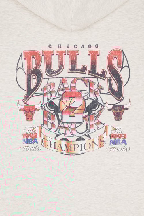 MITCHELL & NESS Hoodie Gris
