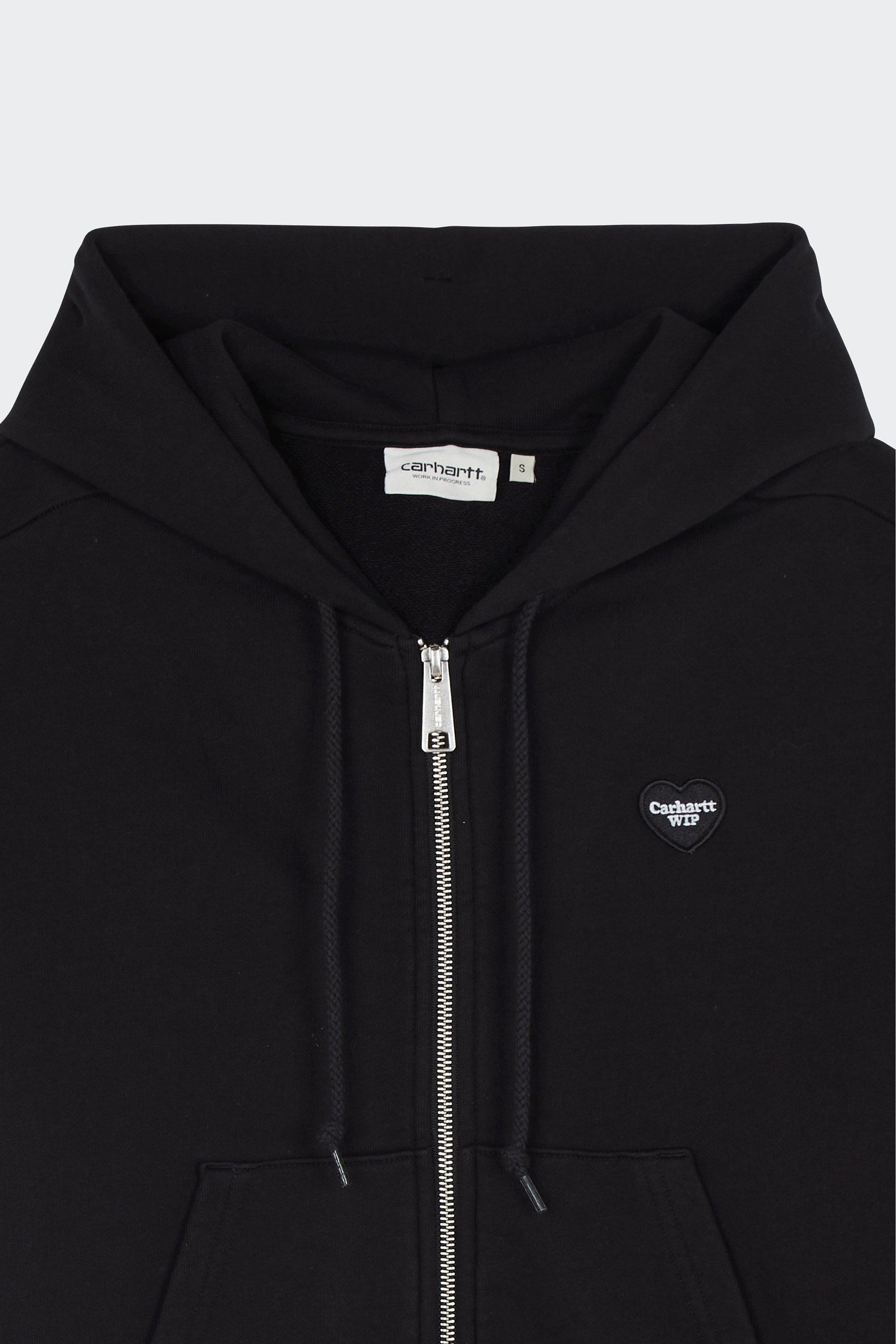Regular-fit zip-up cotton-blend hoodie with Pony Player | Black by CARHARTT WIP Regular-fit zip-up cotton-blend hoodie with Pony Player Black