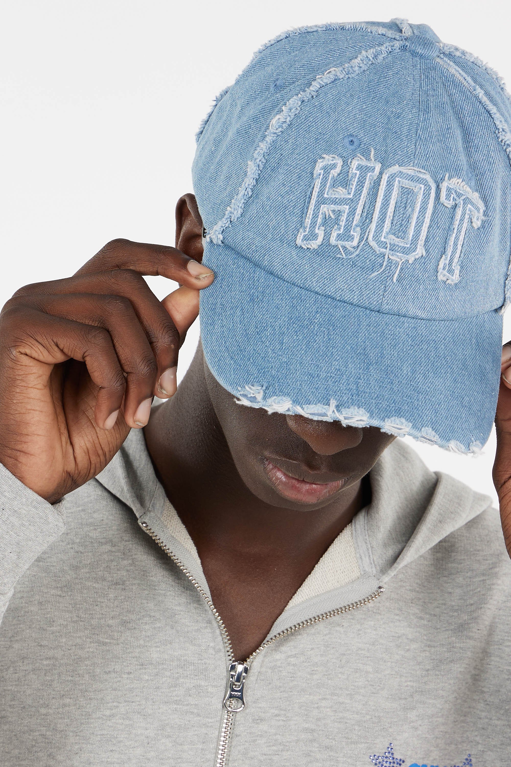 Casquette CARNE BOLLENTE Bleu