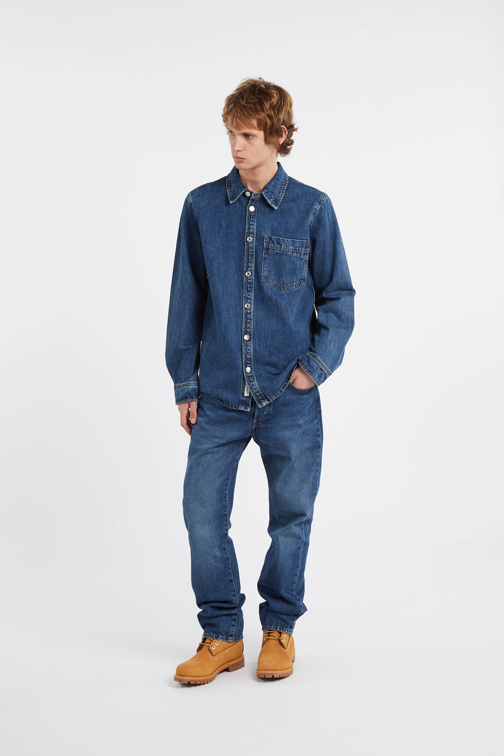 Surchemise | Bleu by MINIMUM Surchemise Bleu