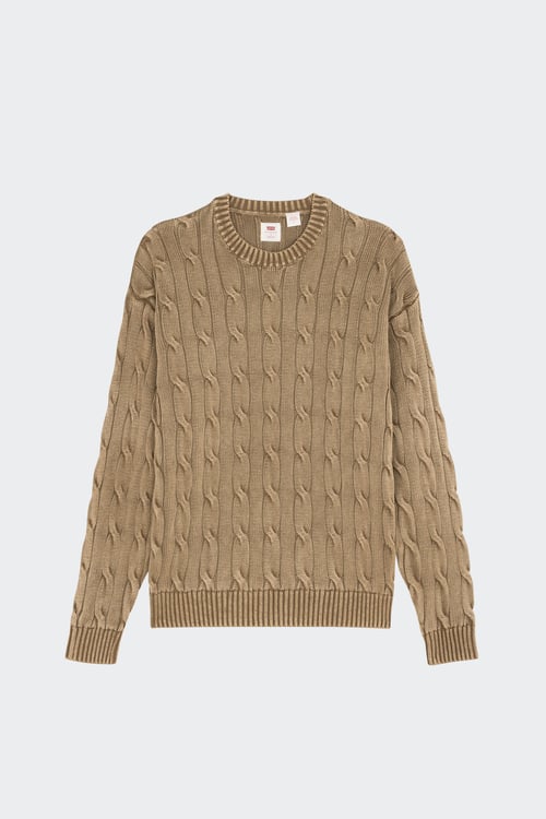 Pull - Taille M Marron