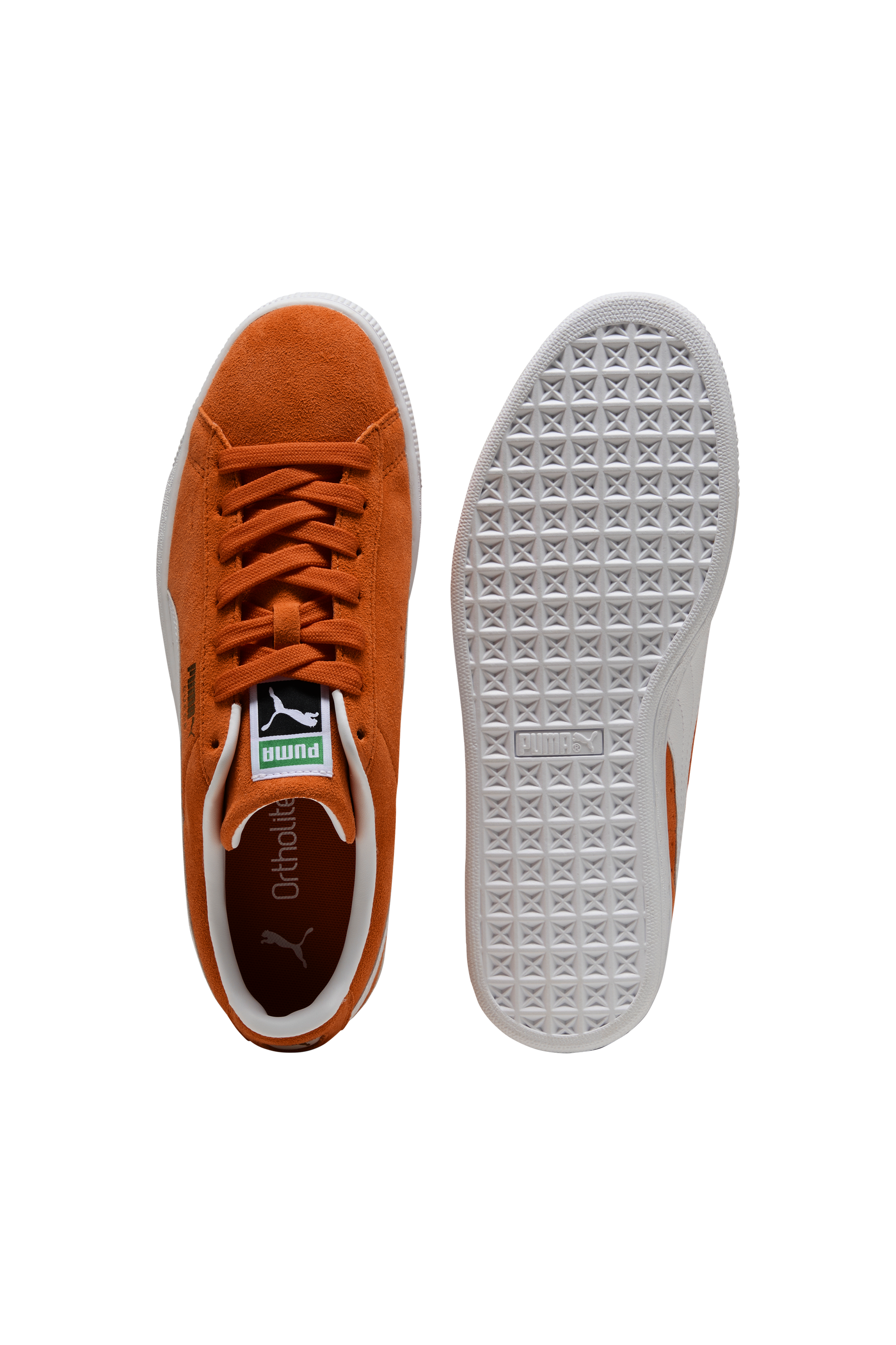 Nubuck low-tops | Orange PUMA Men