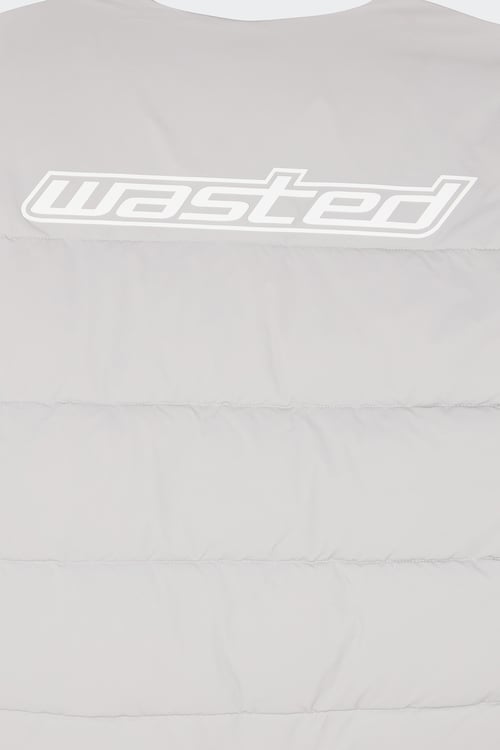 WASTED Doudoune Argent