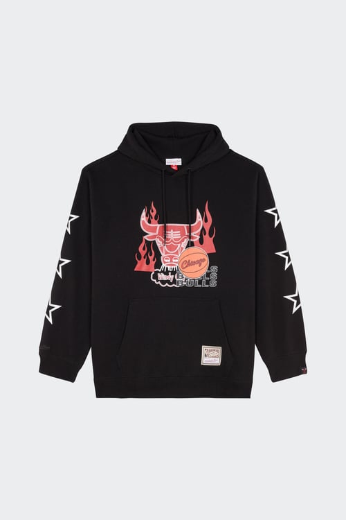 MITCHELL & NESS Hoodie Noir