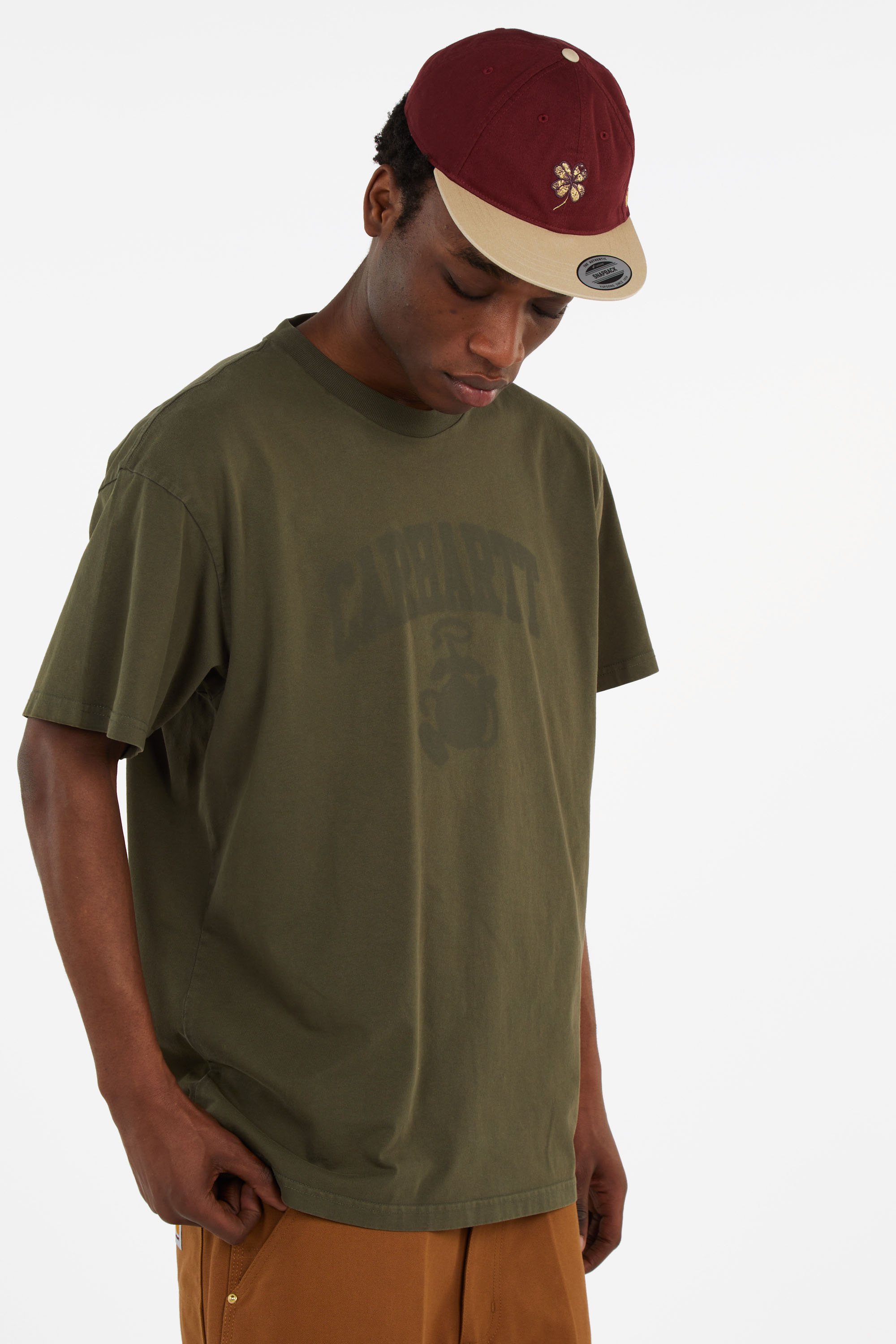 T-shirt manches courtes Kaki