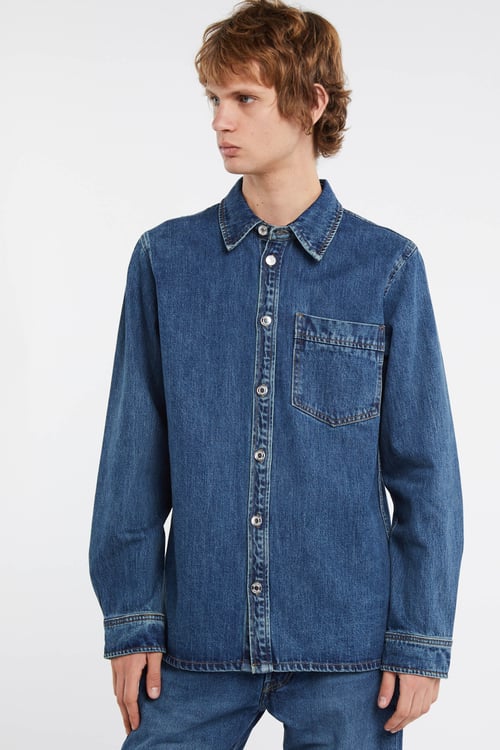 MINIMUM Surchemise Bleu