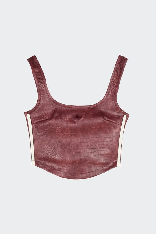 Crop top - Taille 32 Bordeaux