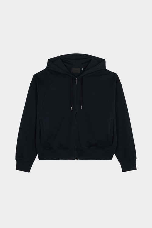 Hoodie zippé - Taille S Noir
