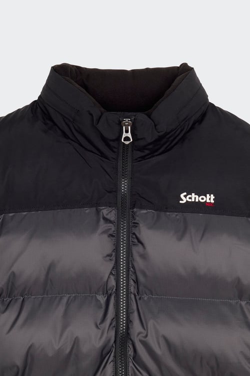 SCHOTT Doudoune  Gris