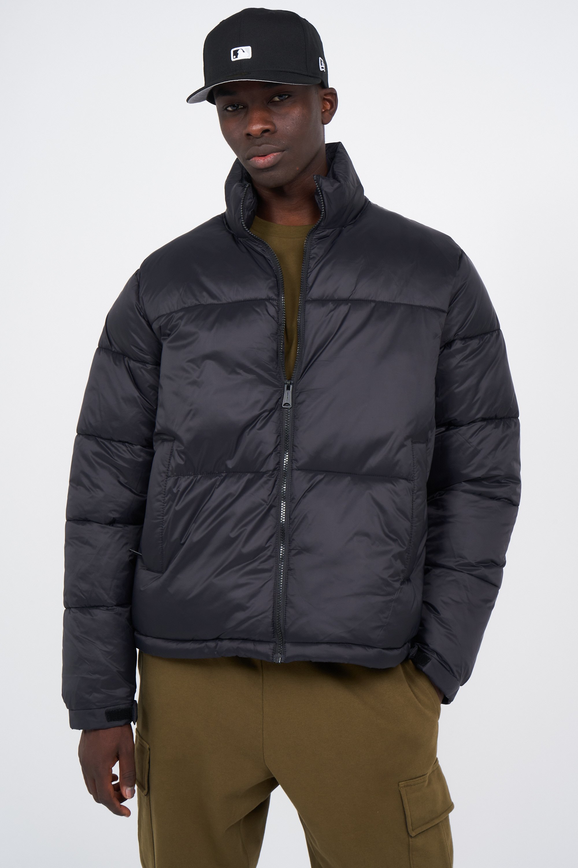 puffer coat | Black by SCHOTT puffer coat Black