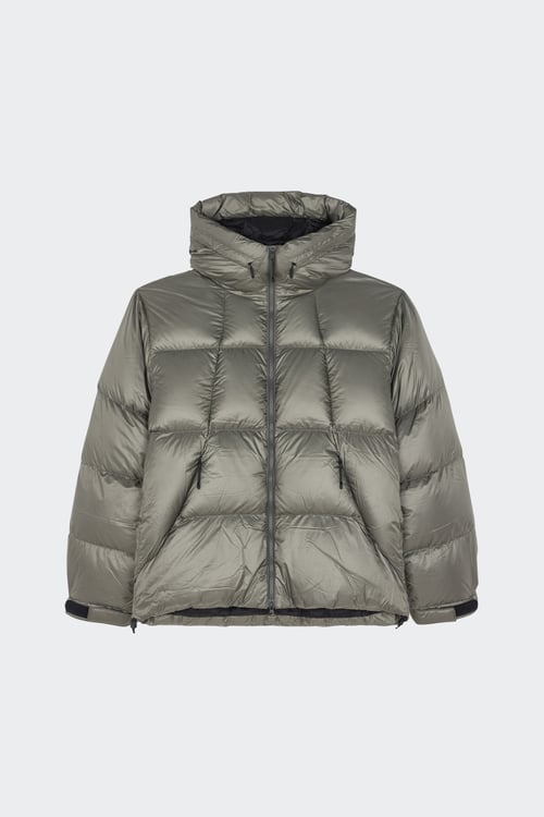 GOLDWIN Lightweight quilted padded jacket with high neck Khaki