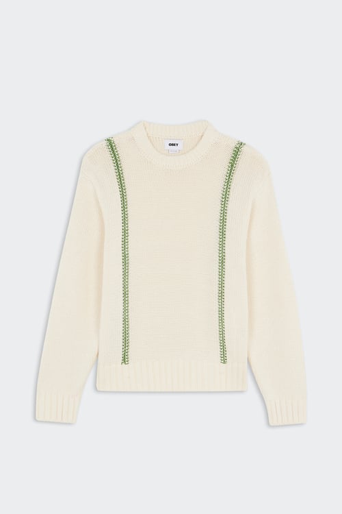 Obey - Pull - Taille XS Beige femme