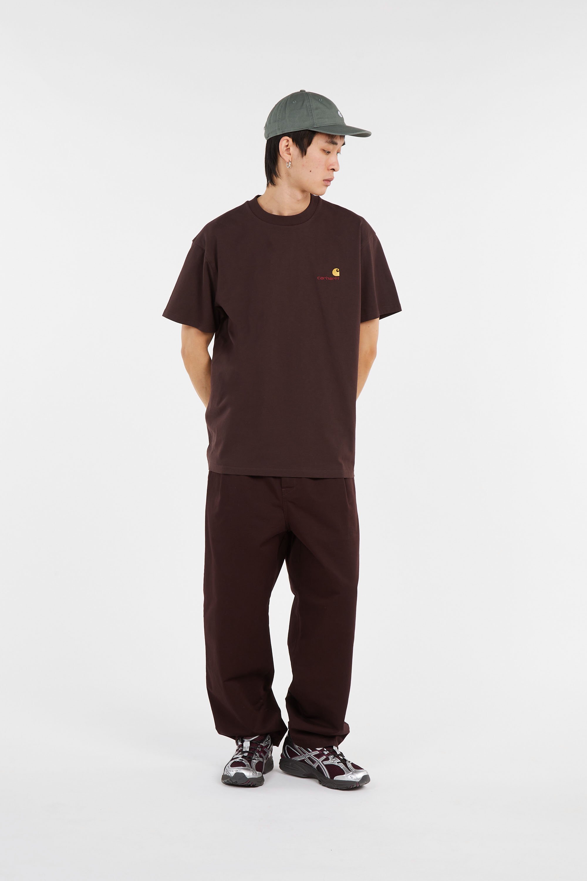 Baseball cap Madison Logo Cap Velvet green / white