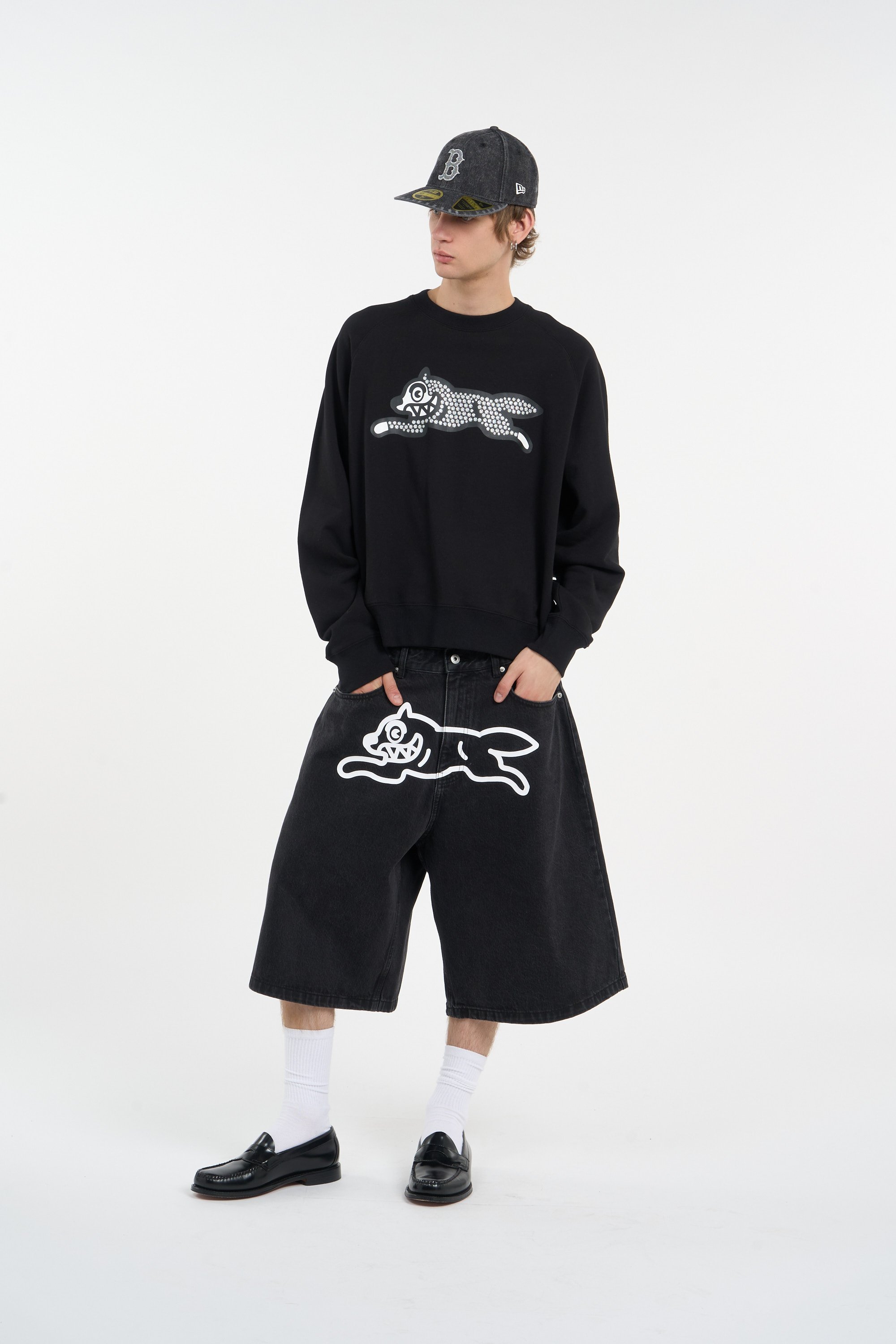 Shorts ICE CREAM Black