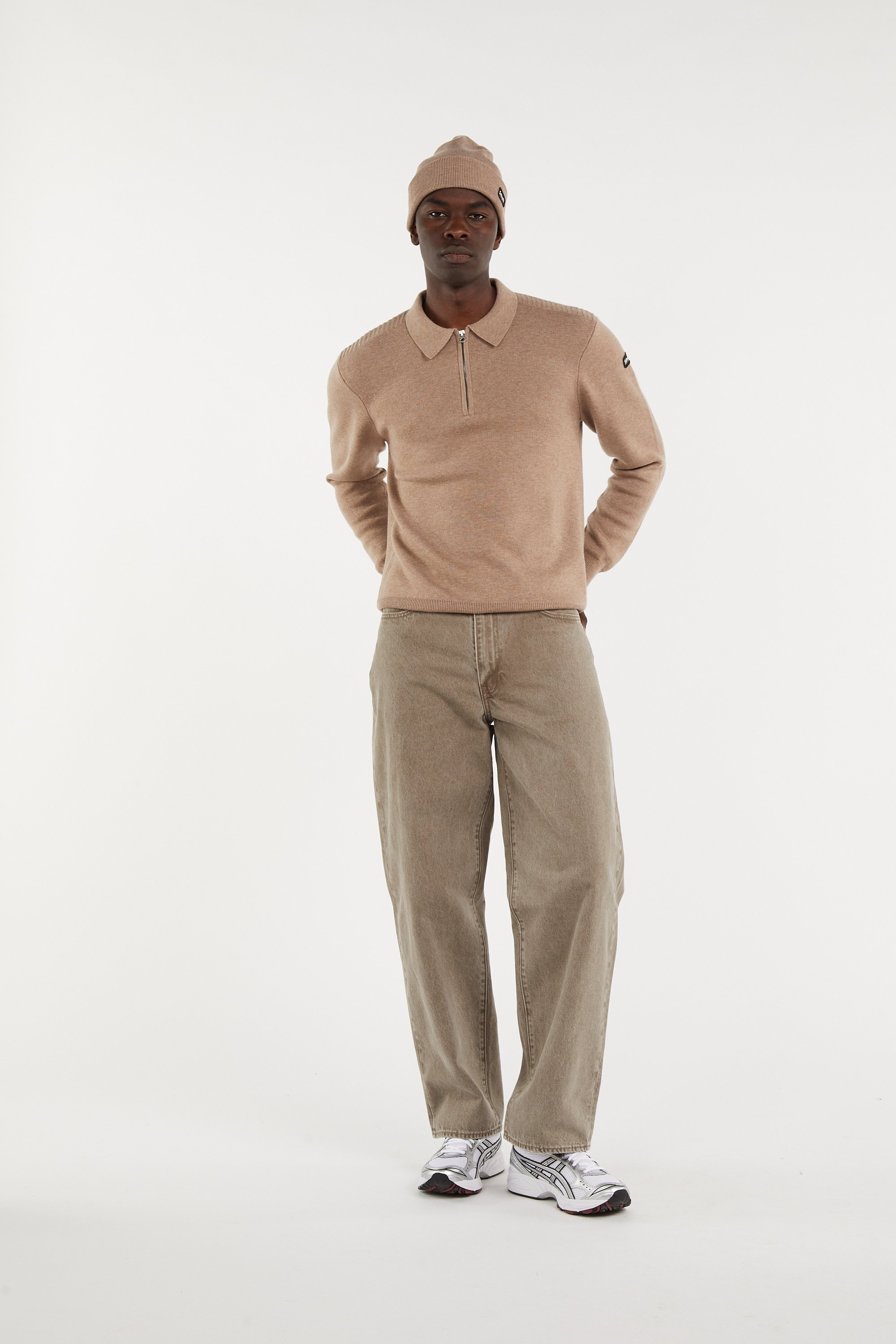 Pull SCHOTT Marron