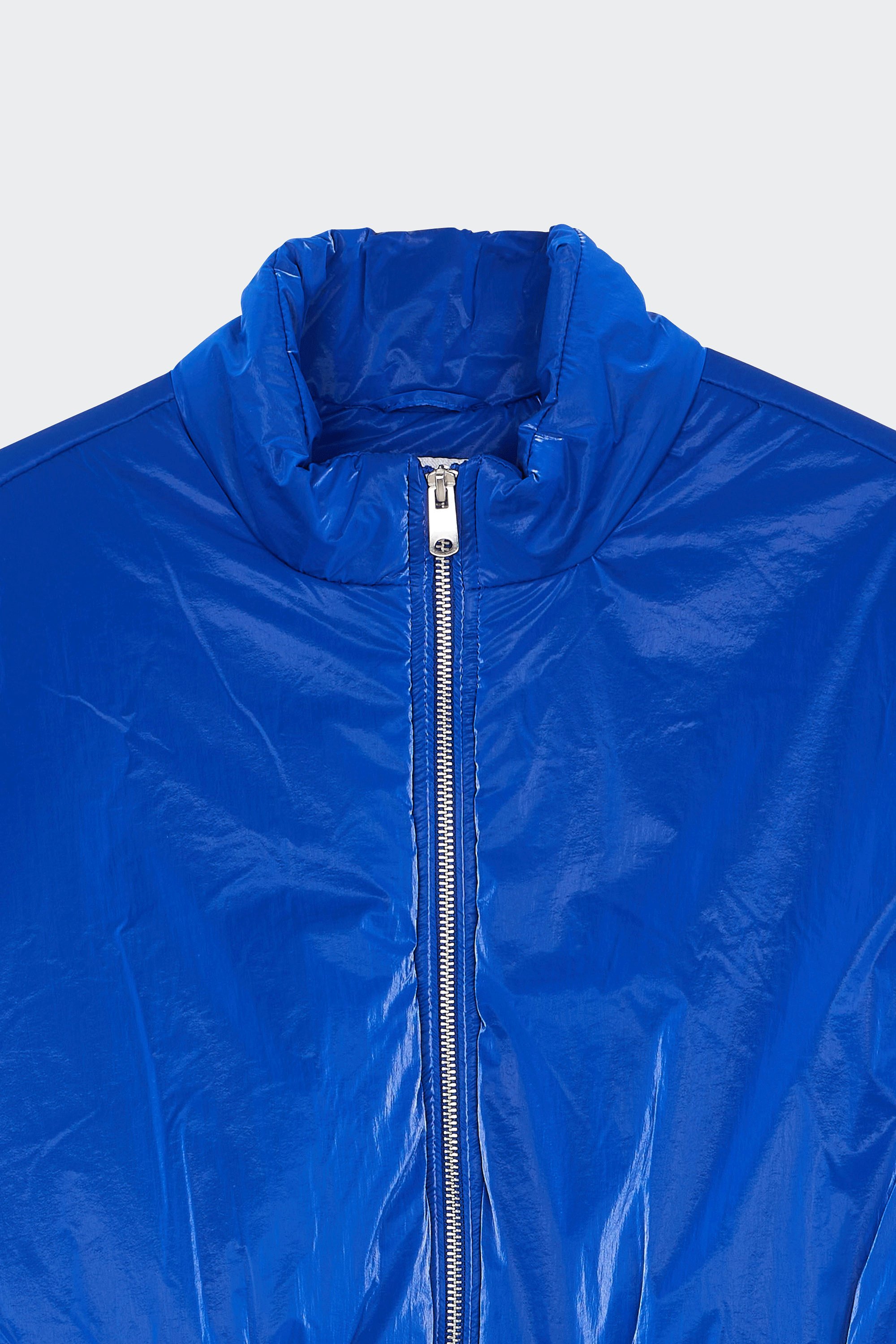 Lightweight quilted padded jacket with high neck | Blue by NOISY MAY Lightweight quilted padded jacket with high neck Blue