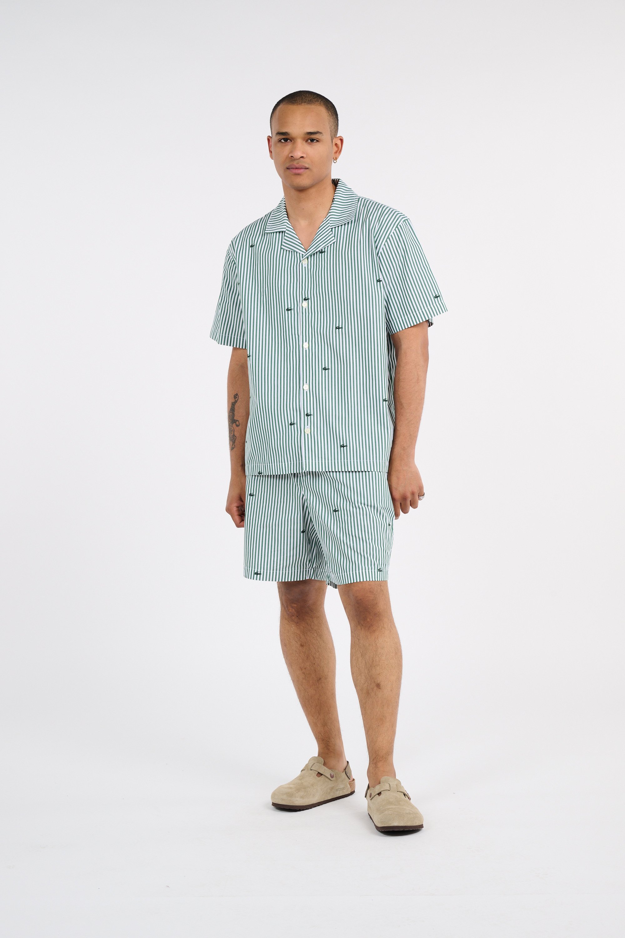 Ensemble de pyjama LACOSTE Vert