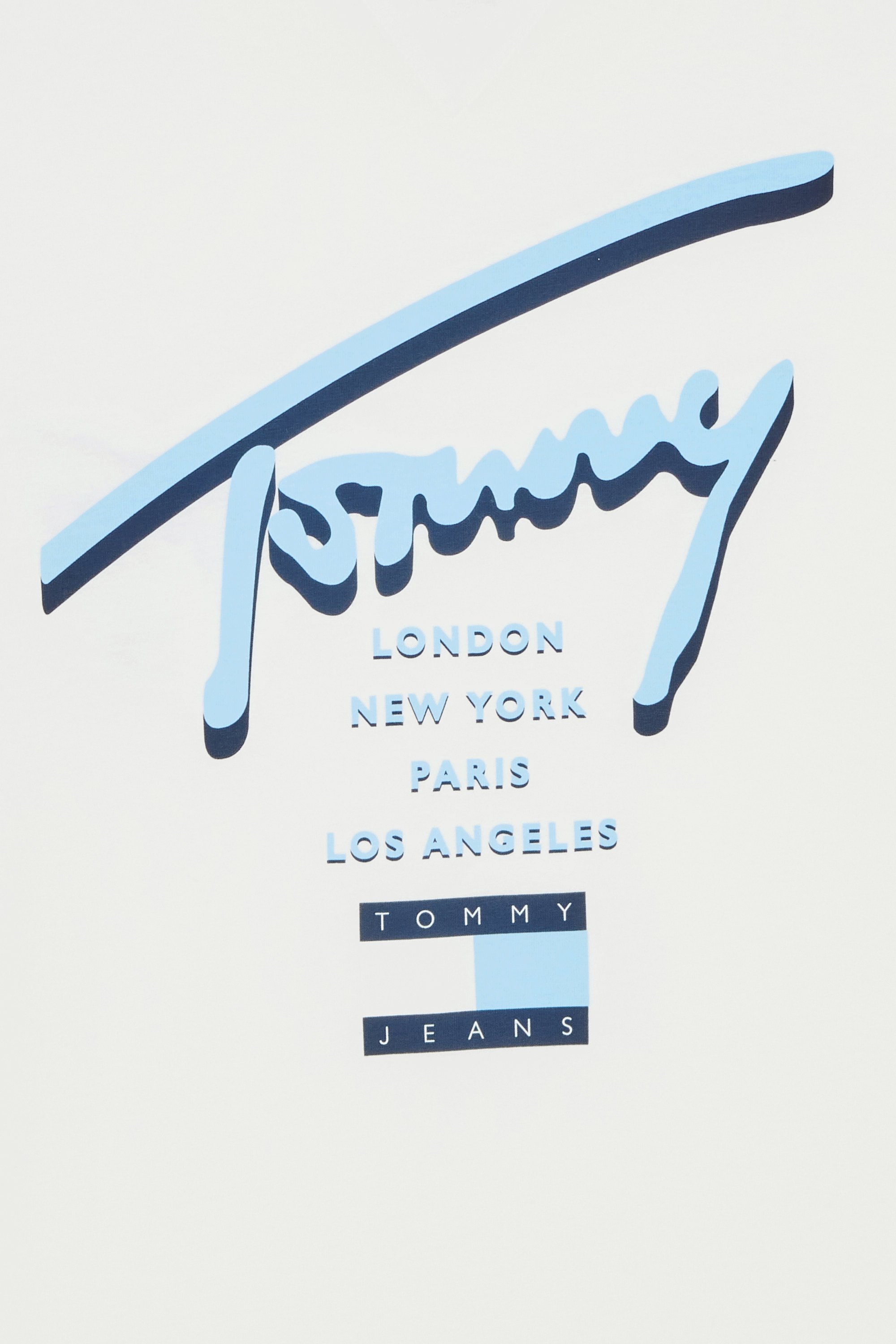 T-shirt | White by TOMMY JEANS T-shirt White