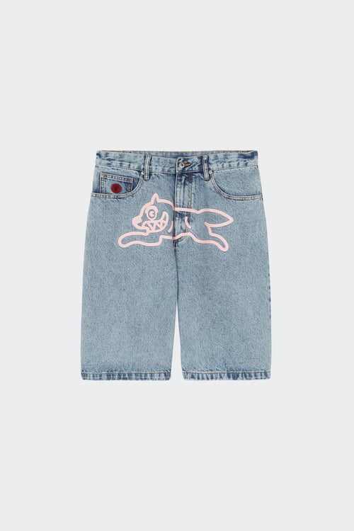 ICE CREAM Short Bleu