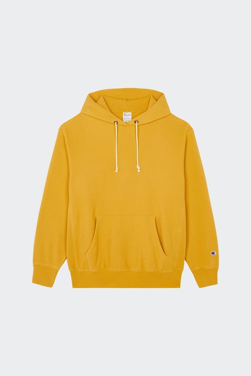 CHAMPION Hoodie Jaune