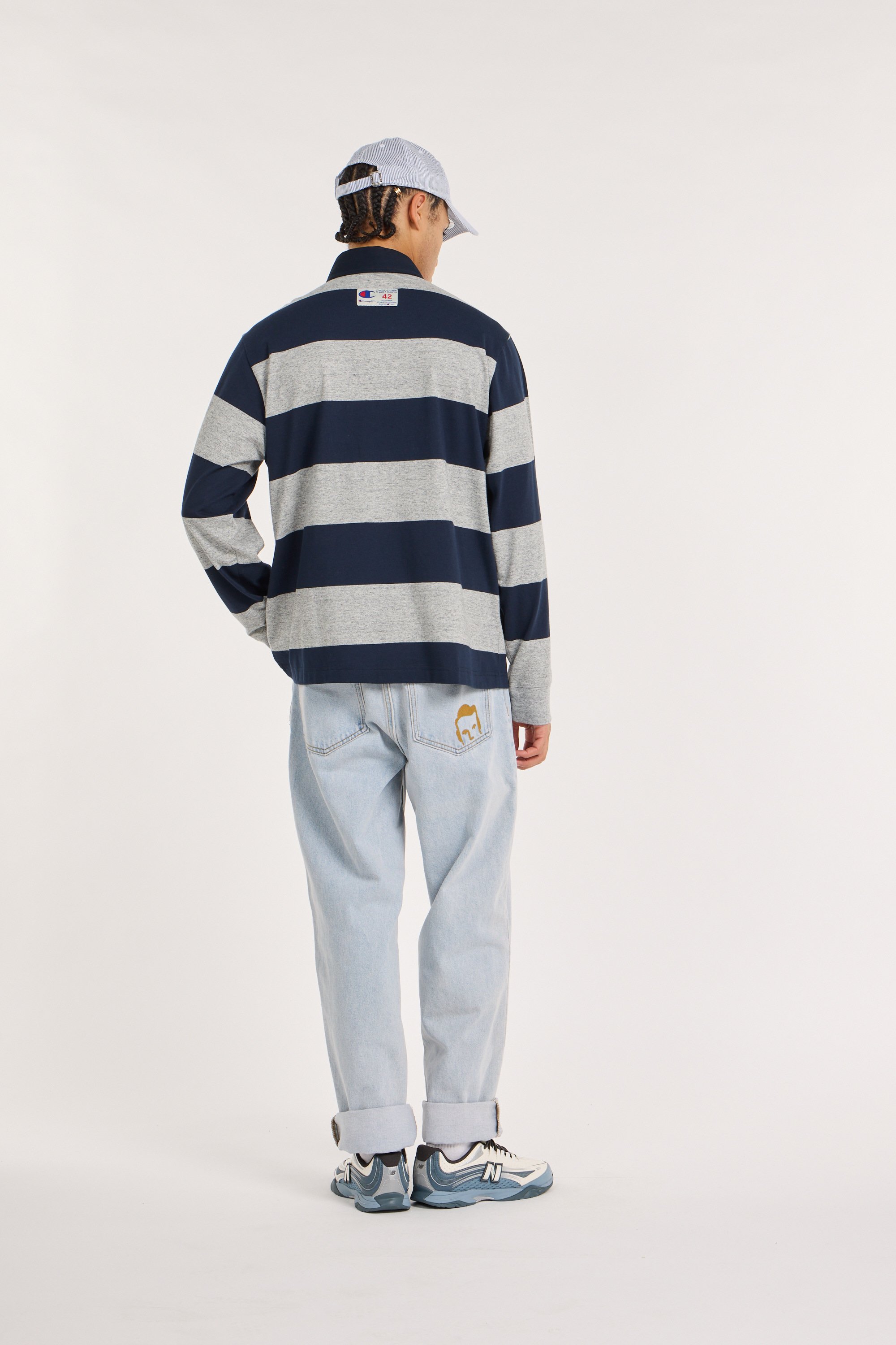 Tommy badge sweatshirt | Grey CHAMPION Men
