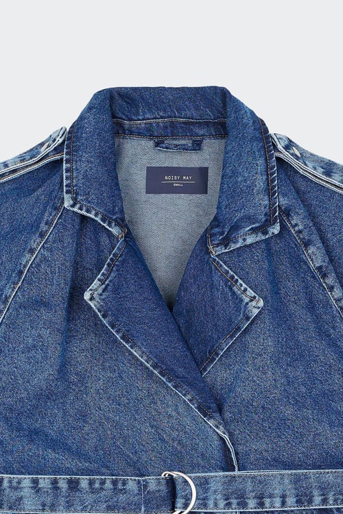 NOISY MAY Veste Bleu