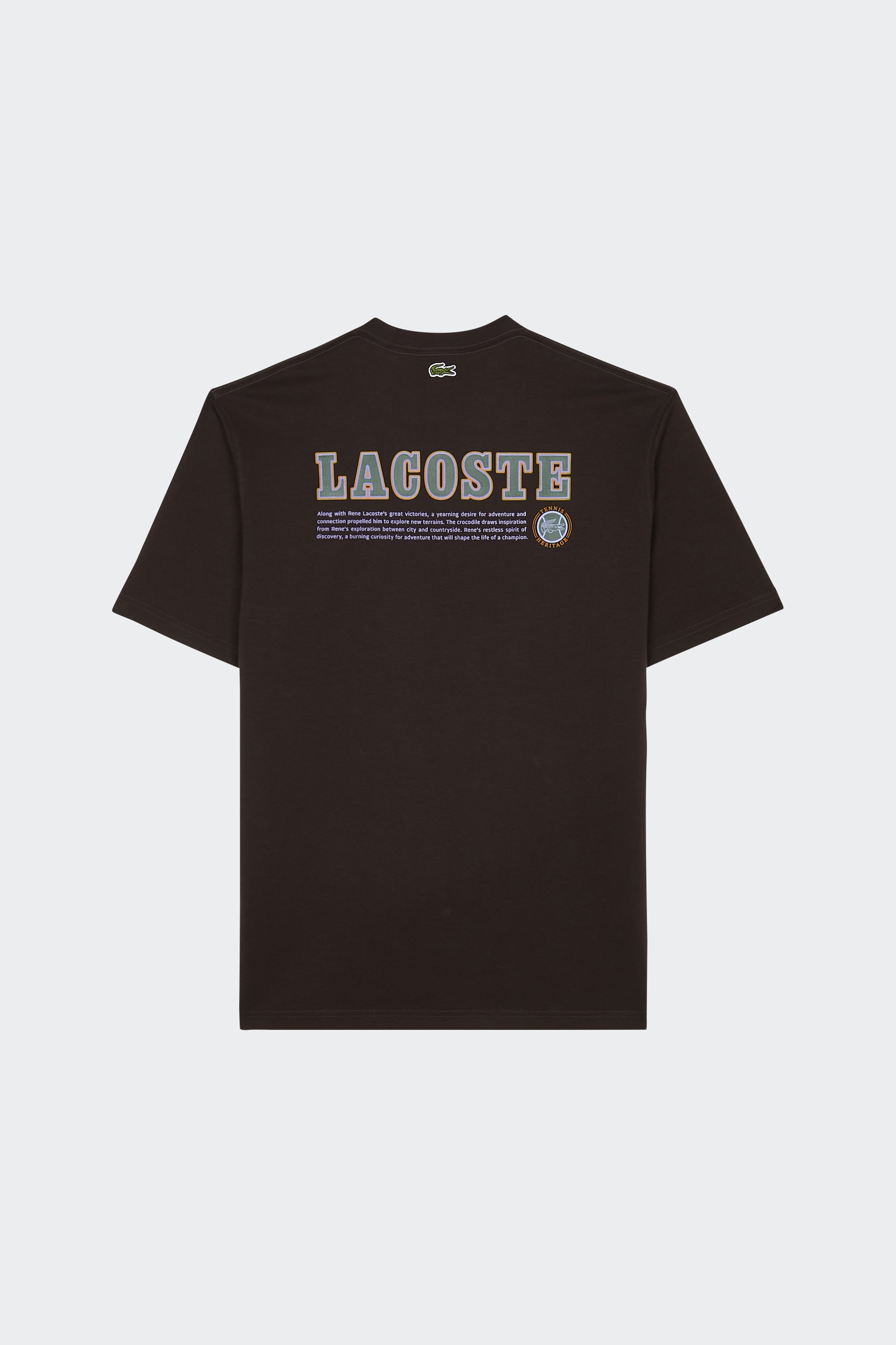 T-shirt | Marron by LACOSTE T-shirt Marron