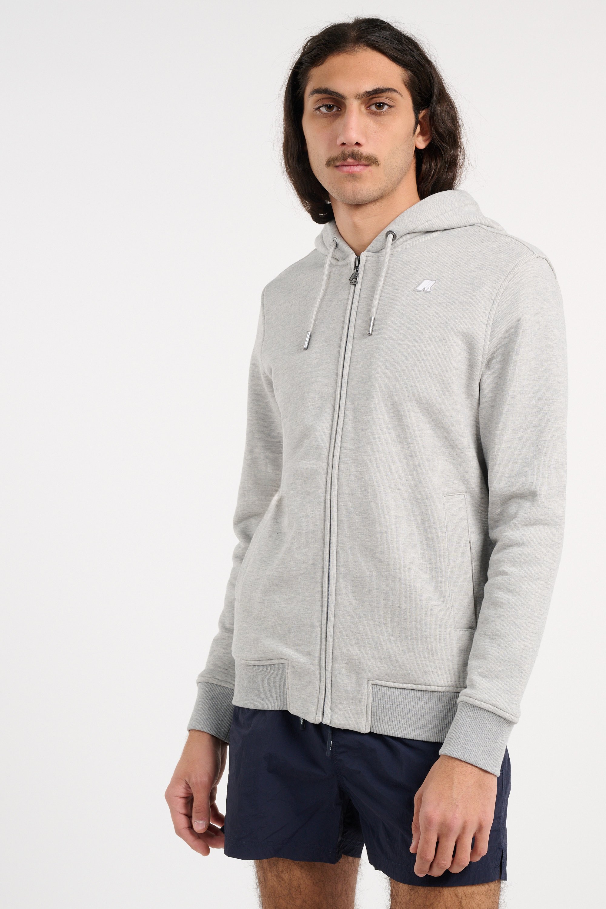 Zip-up hoodie Grey