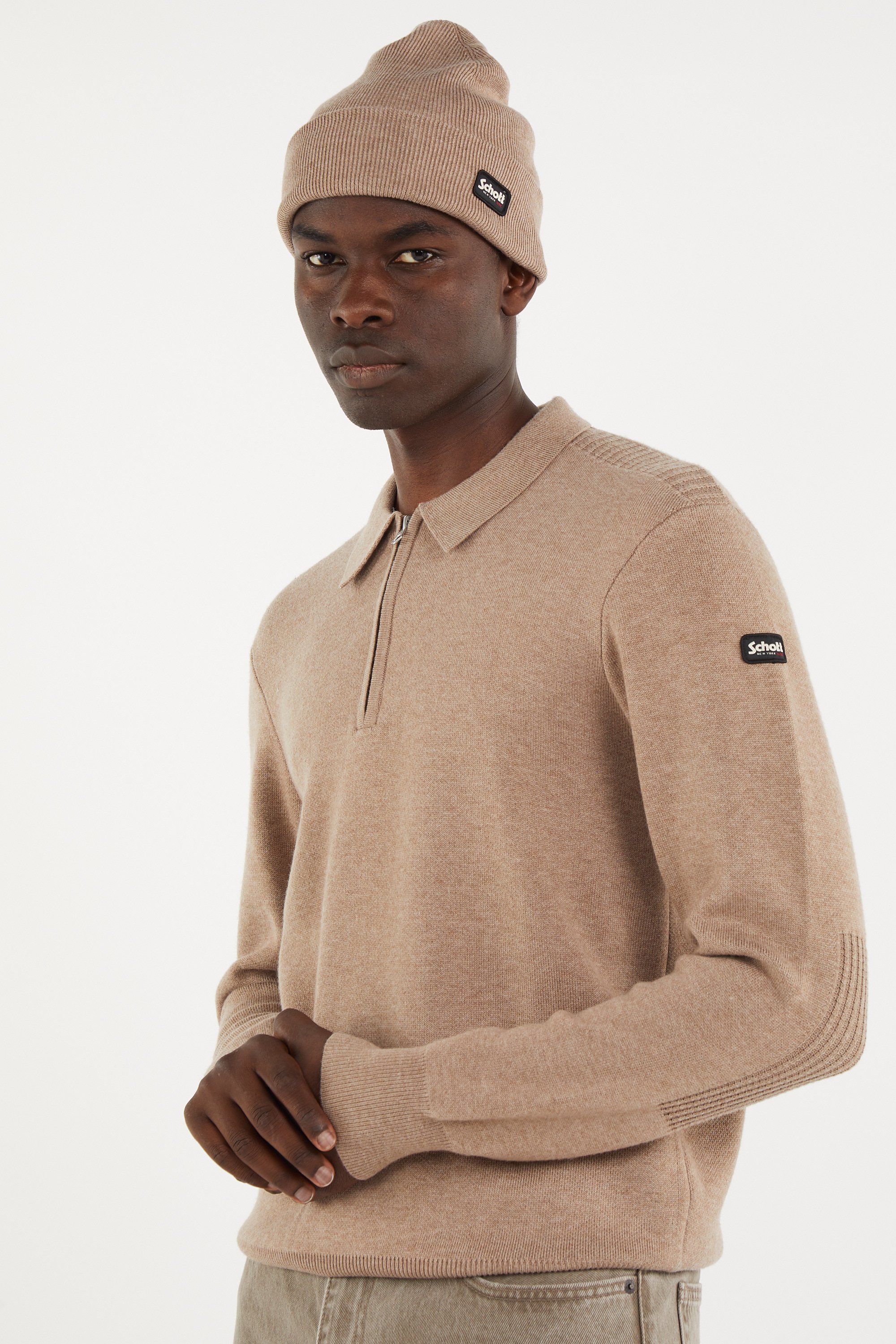 Sweater | Brown SCHOTT Men