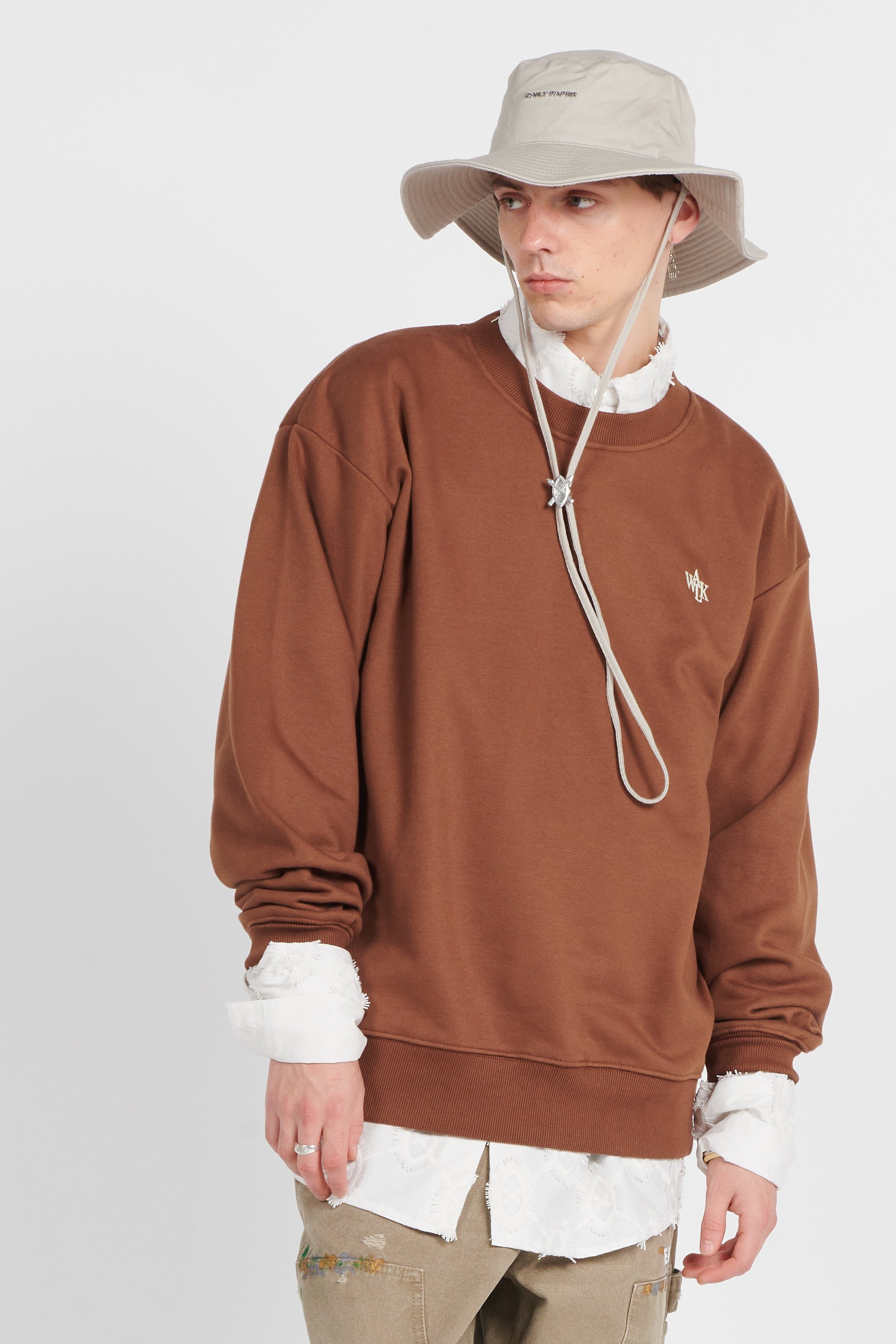 Sweatshirt Brown