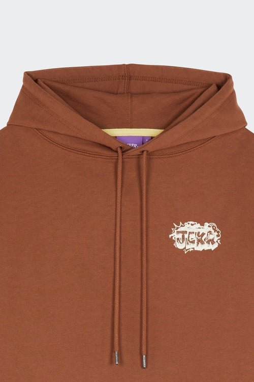 JACKER Hoodie Marron