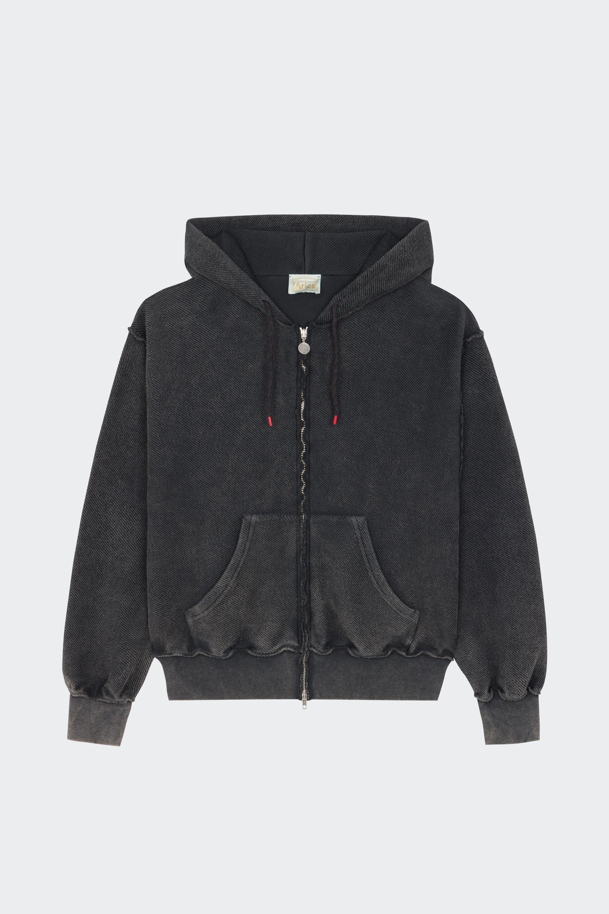 Hoodie zippé | Noir by ARIES Hoodie zippé Noir