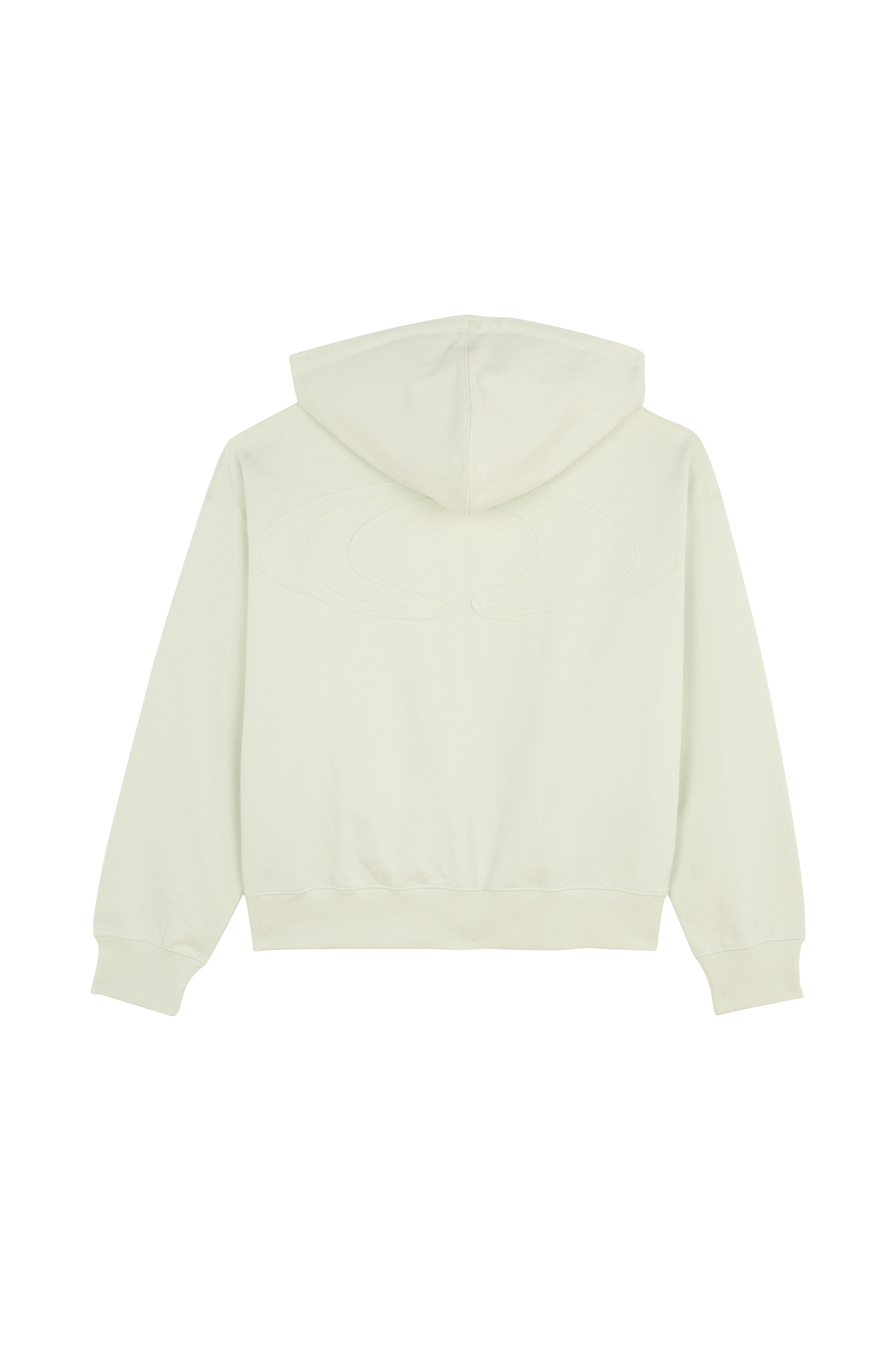 Hoodie zippé Vert