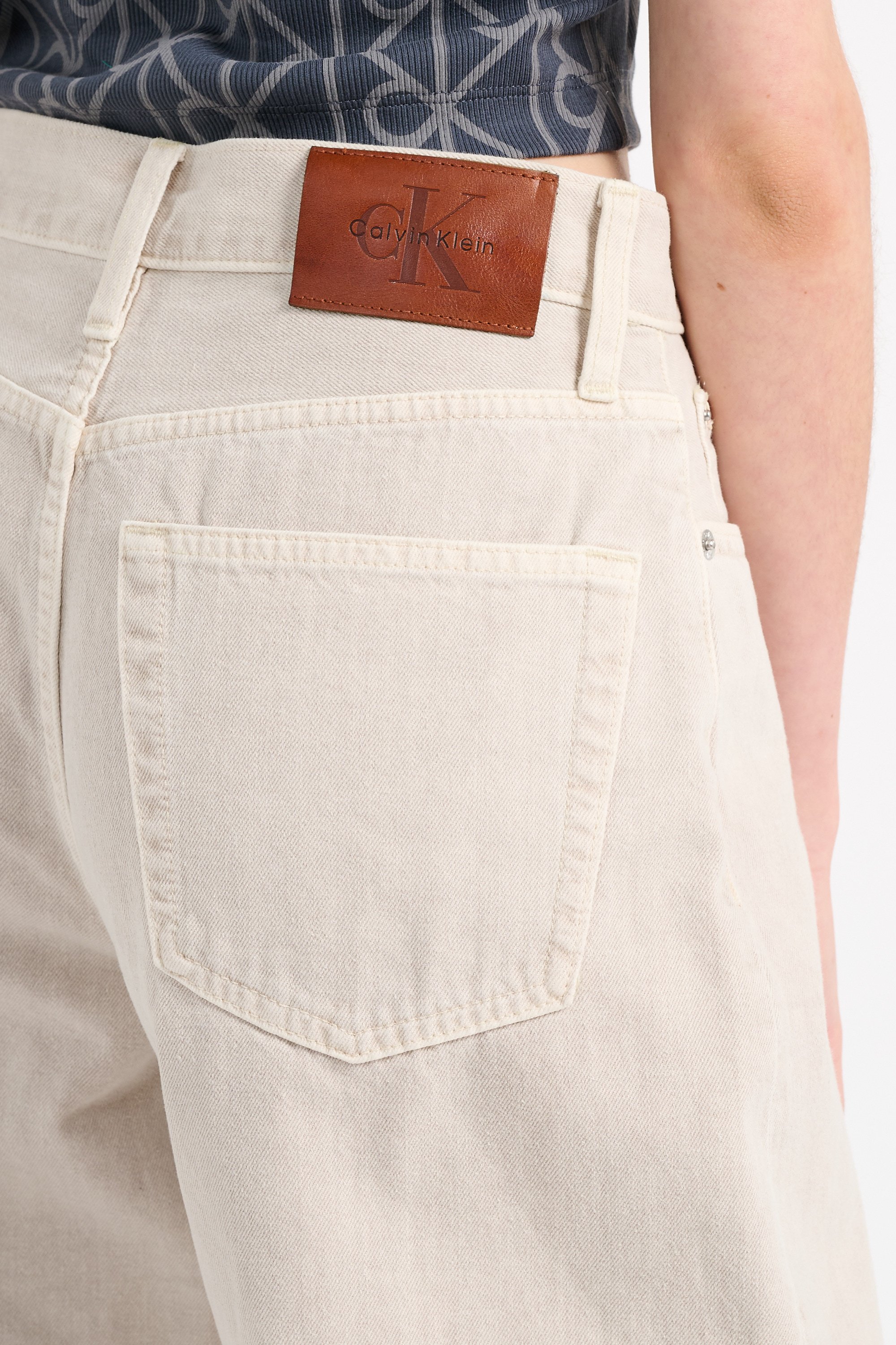 Jean | Blanc CALVIN KLEIN Femme
