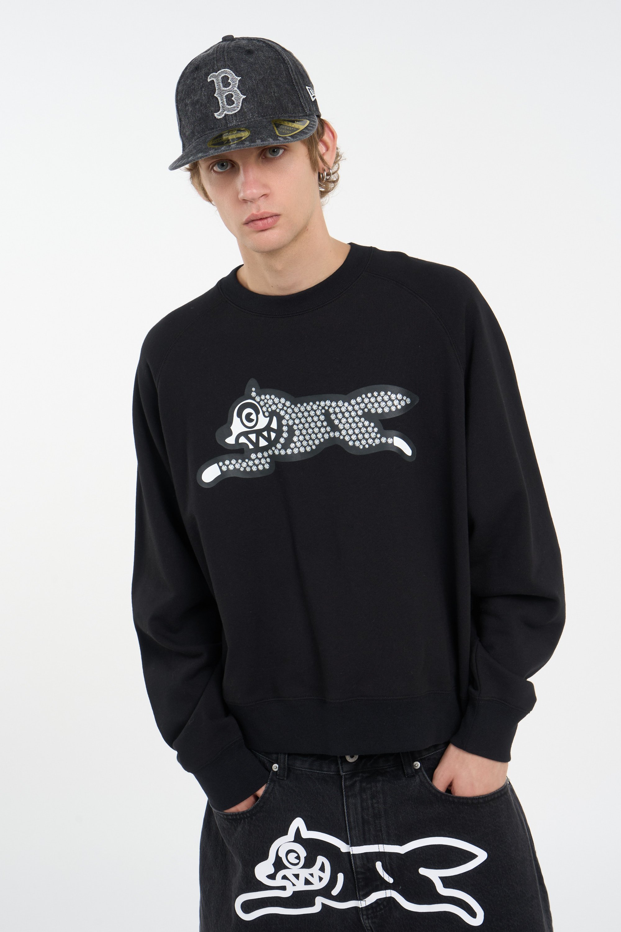 Sweatshirt | Black ICE CREAM Men