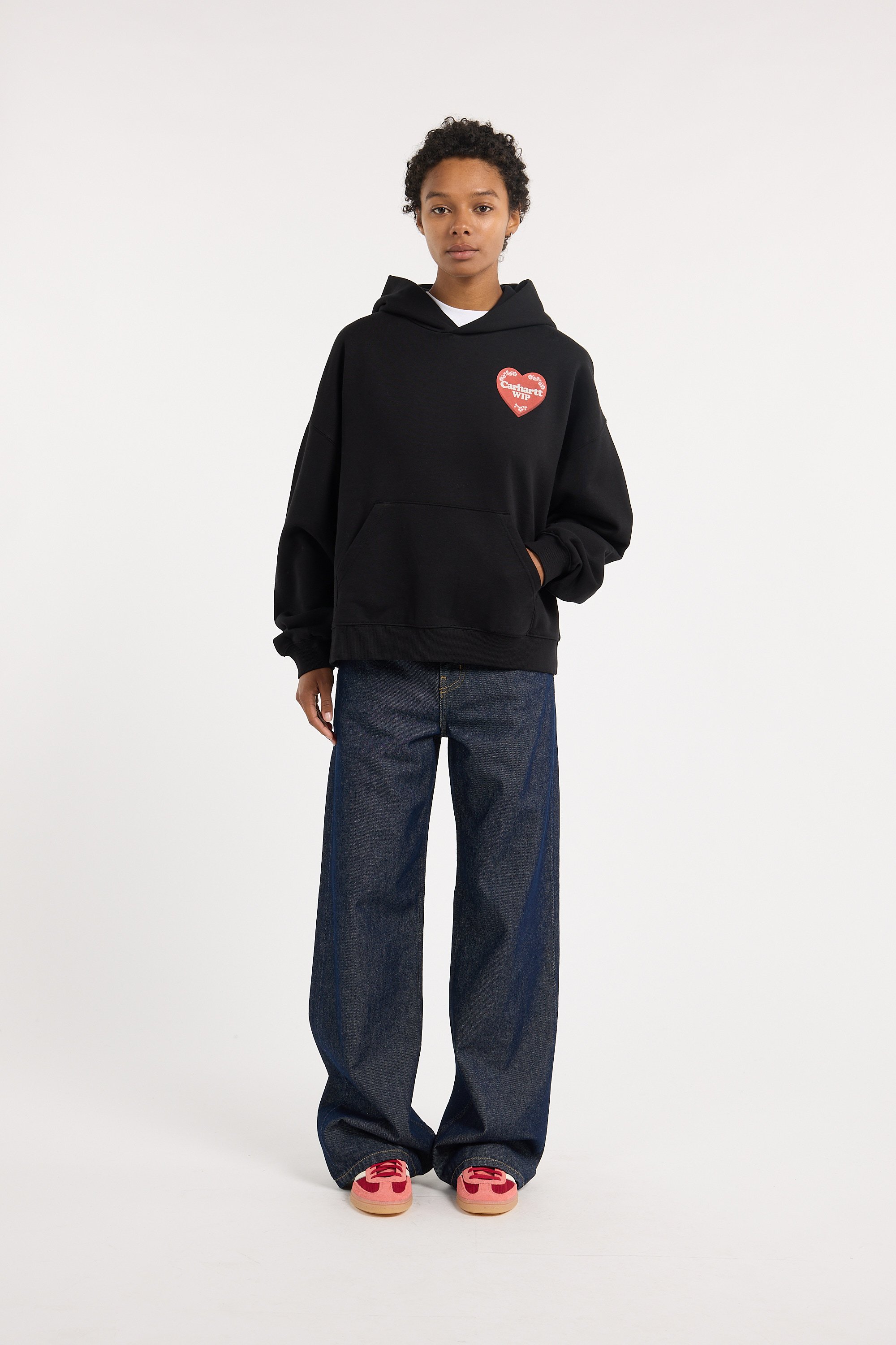 Tommy badge sweatshirt CARHARTT WIP Black