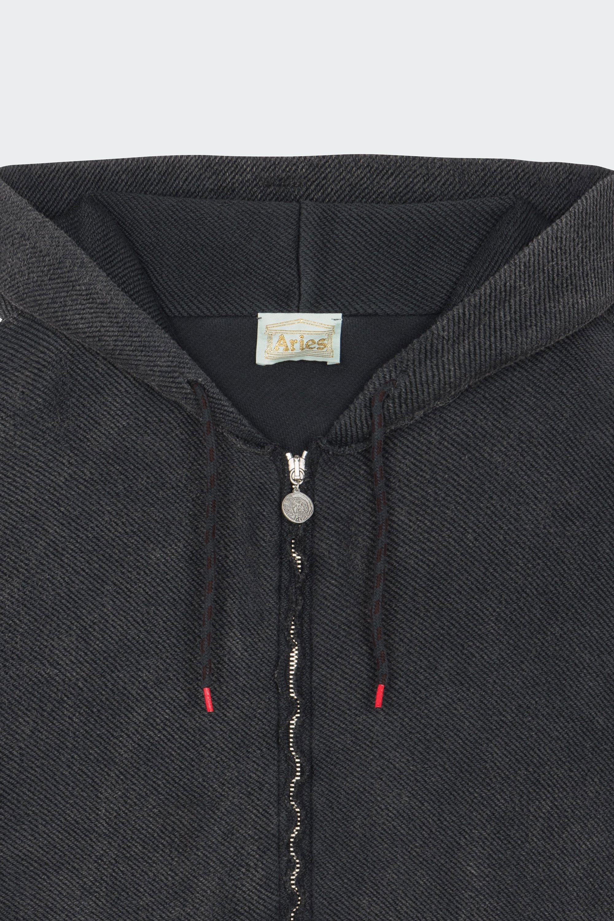 Hoodie zippé | Noir by ARIES Hoodie zippé Noir