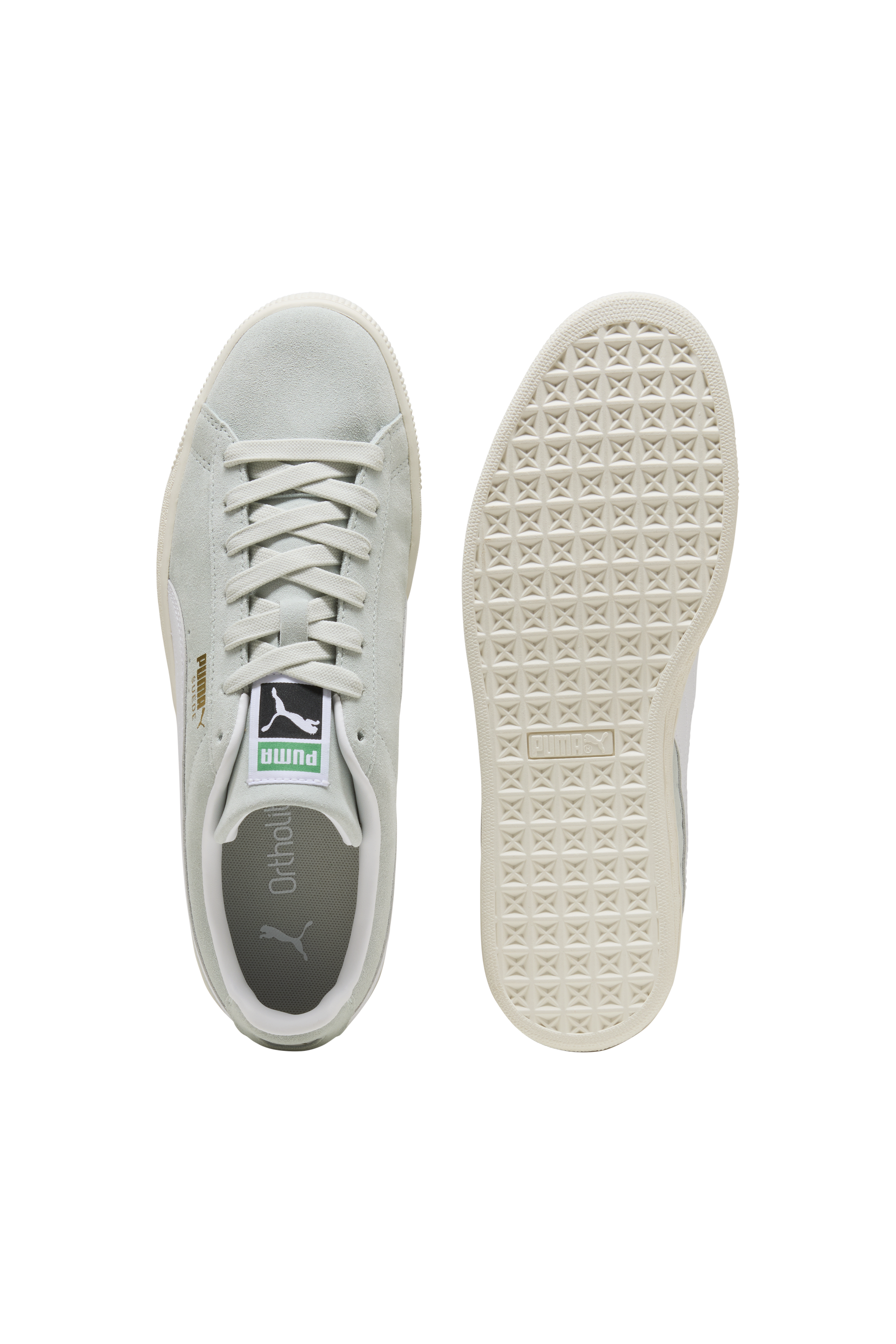 Nubuck low-tops | Green PUMA Men