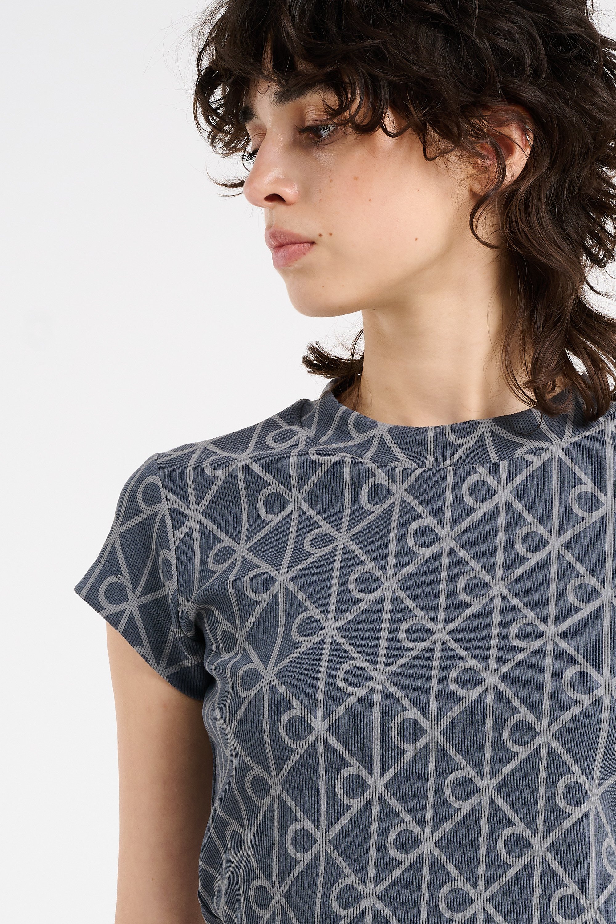 T-shirt | Bleu CALVIN KLEIN Femme