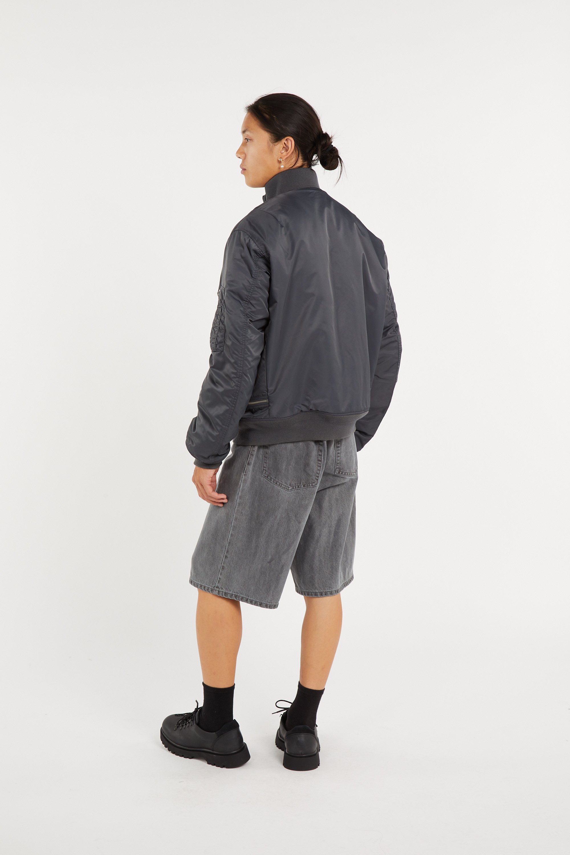 Bomber jacket | Grey SCHOTT Men