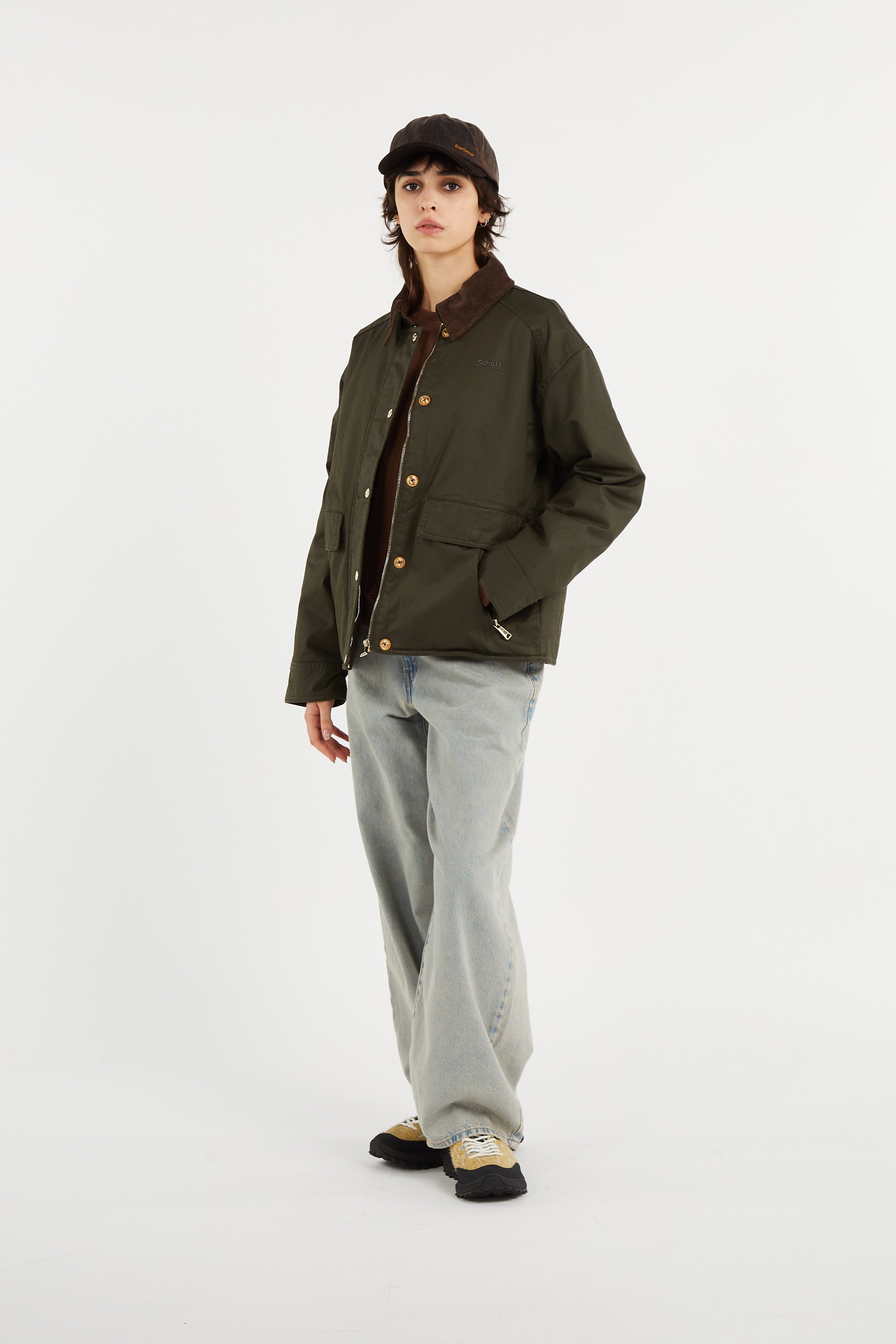 Jacket SCHOTT Green