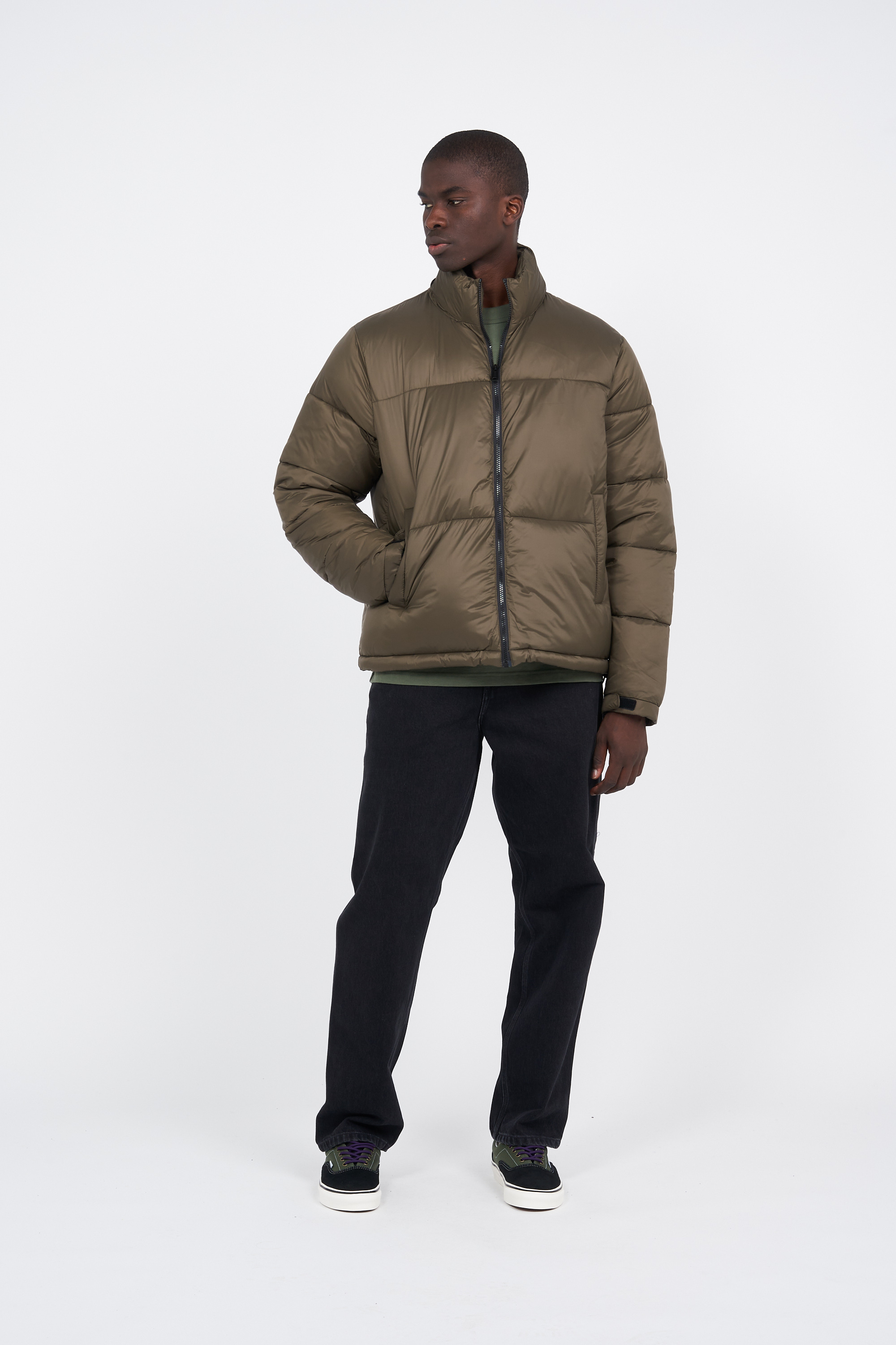 puffer coat Brown