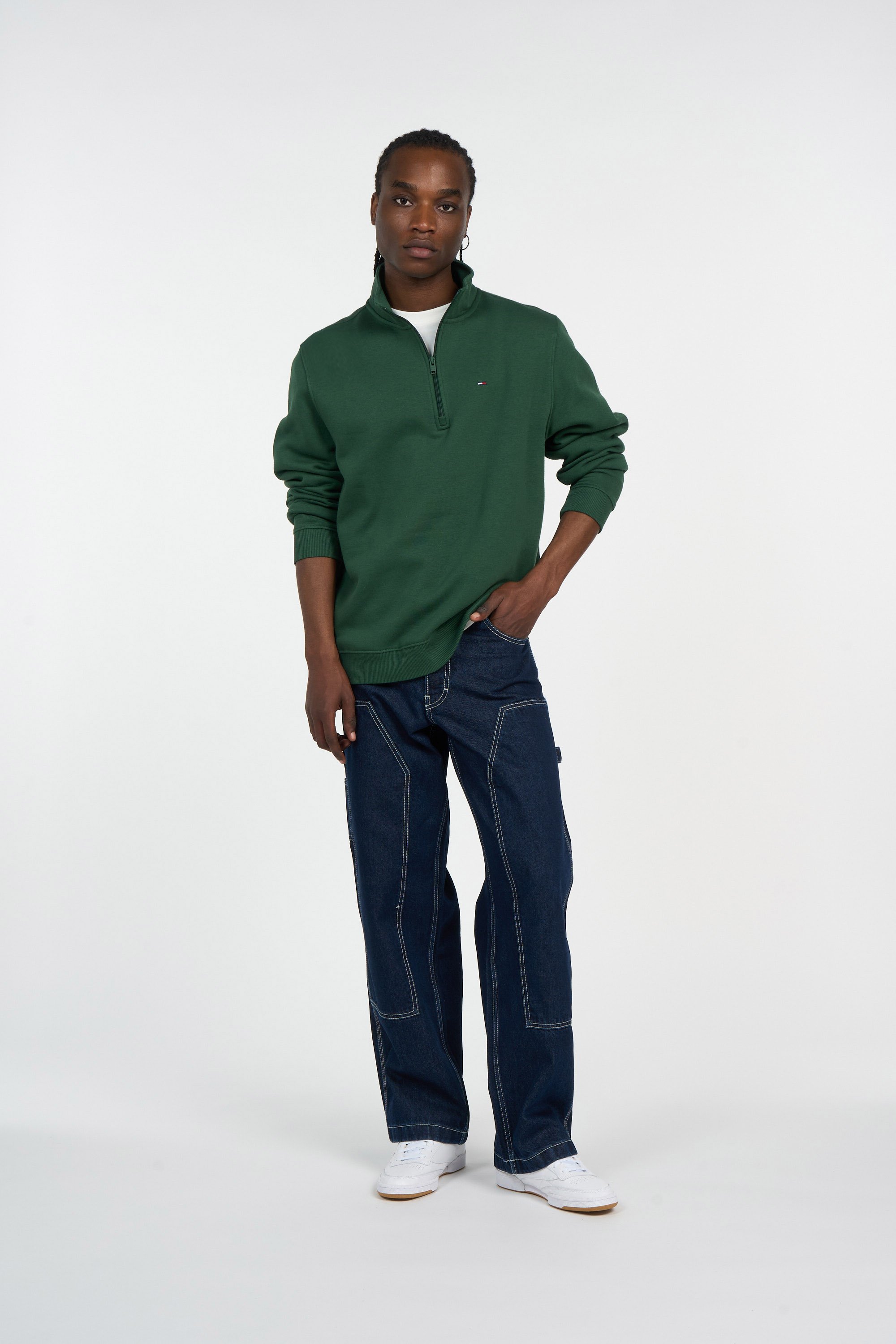 Sweater TOMMY JEANS Green