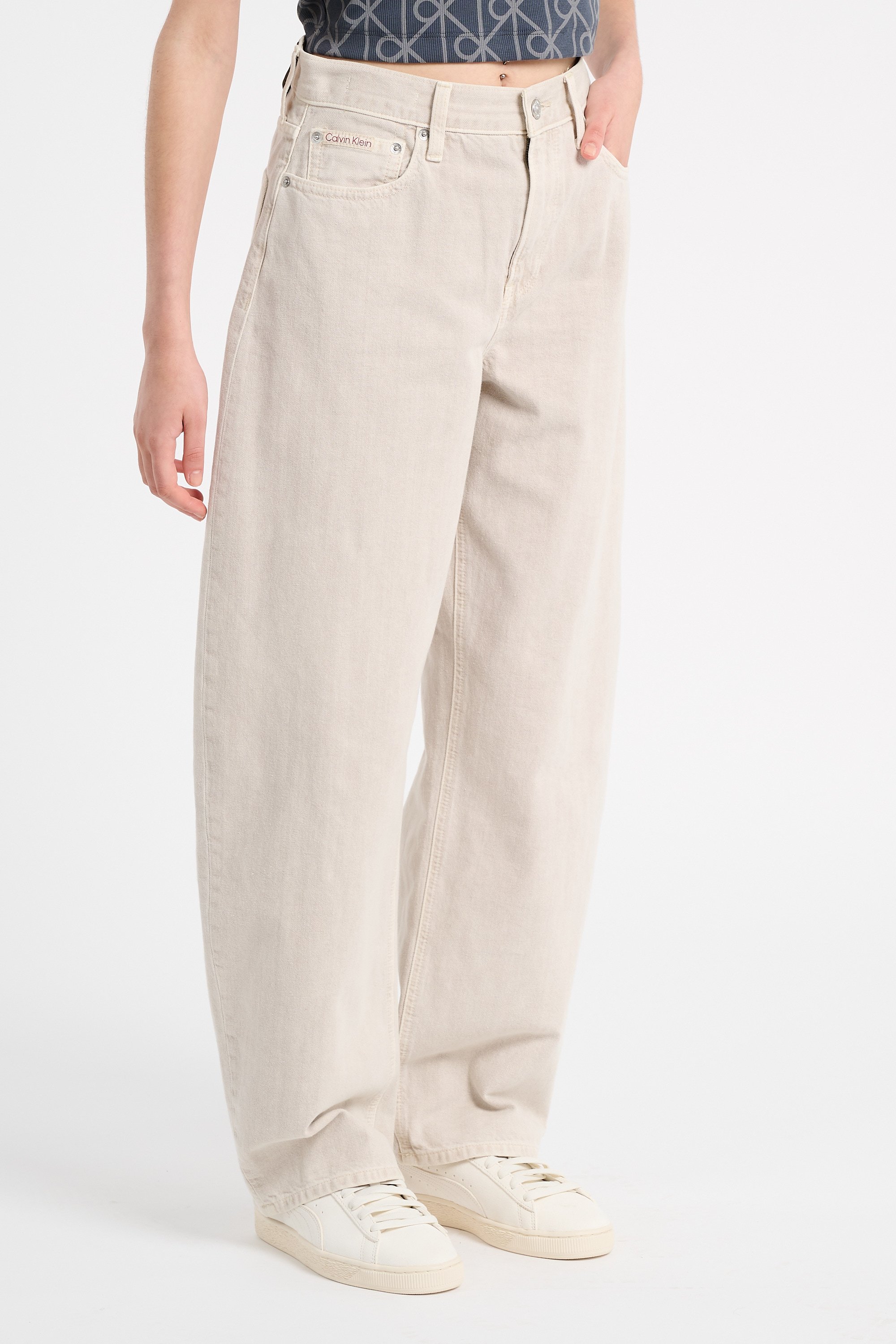 Jean | Blanc CALVIN KLEIN Femme